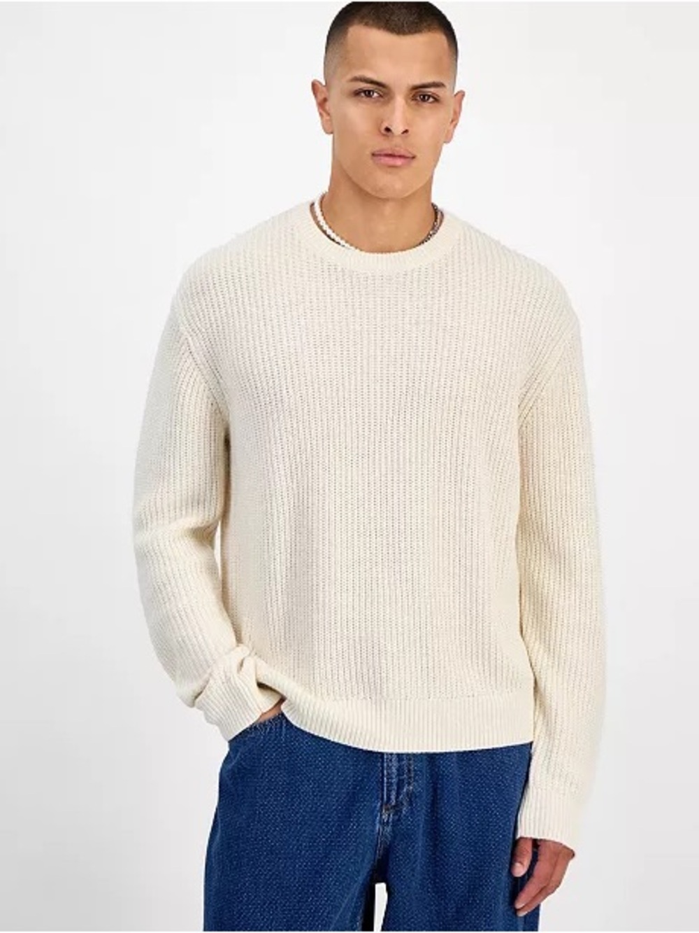 🔥Mode of One🔥
Men's Long-Sleeve Relaxed Crewneck Sweater Sz XL
Macy's Exclusive